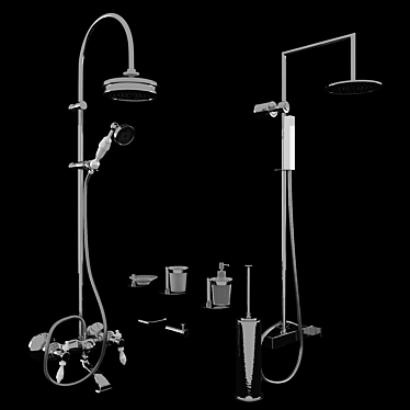 Shower Elegance: Olympia ImperoStyle 3D model image 1 