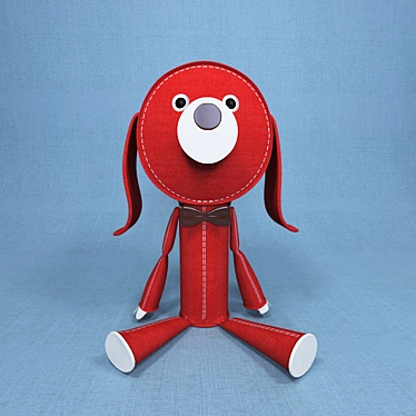 Acne JR Plush Dog 3D model image 1 