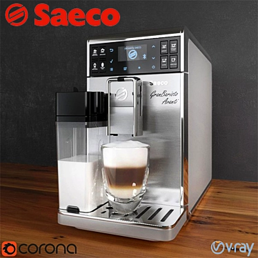 Saeco GranBaristo Avanti: The Perfect Coffee Companion 3D model image 1 