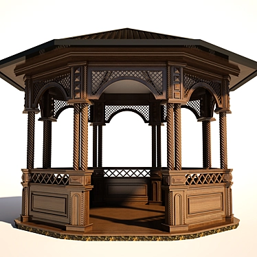 Classic Arbour 3D model image 1 