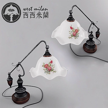 table lamp: west milan