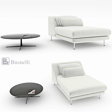 Busnelli Daytona Sofa 3D model image 1 