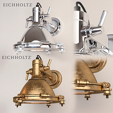 Seafaring Sconces Illuminate 3D model image 1 