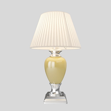 Cozy Ceramic Table Lamp 3D model image 1 