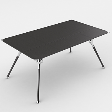 Luxurious Leather-Topped Codutti Genesis Table 3D model image 1 