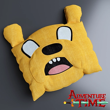 Adventure Time Jake Pillow 3D model image 1 