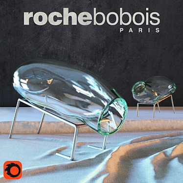 Elegant Medor Vase - Roche Bobois 3D model image 1 