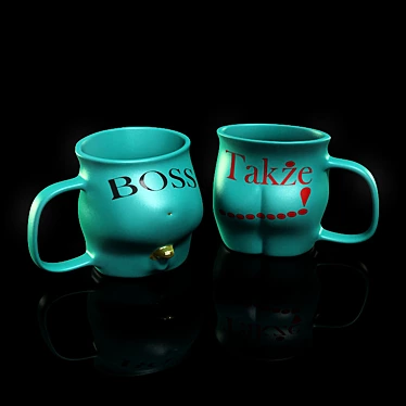 Customizable Poly Cup 3D model image 1 