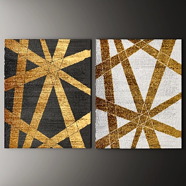 Title: Artisan 3D Wall Panel 3D model image 1 