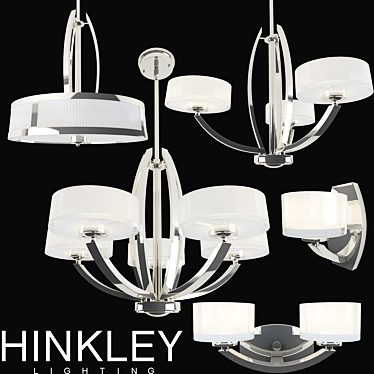 Glamorous Lighting: Hinkley Meridian 3D model image 1 