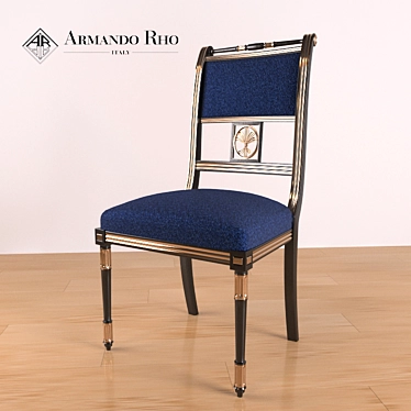 Armando Rho Classic Dining Chair 3D model image 1 