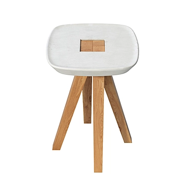 Modern Ydin Inoow Tabouret - Stylish and Versatile 3D model image 1 