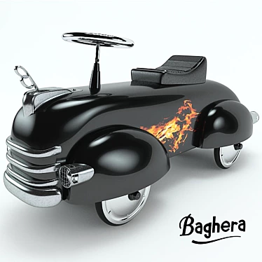 Speed Machine: Baghera's Hot Rod 3D model image 1 