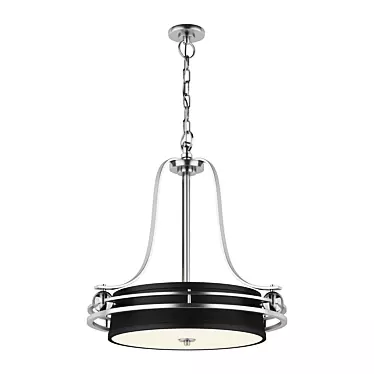 Quiozel Gotham Pendant Light 3D model image 1 