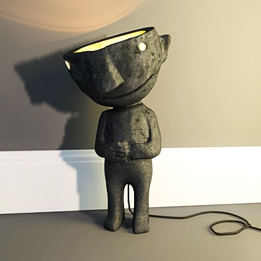 Handmade Table Lamp 3D model image 1 