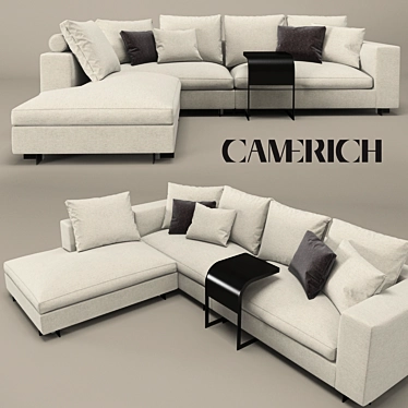 Clouds 2: Modern Comfort Sofa 3D model image 1 