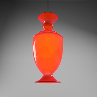 Italian Murano Glass Abate Zanetti Ardente 3D model image 1 