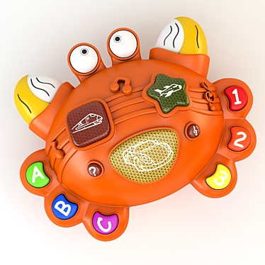 Musical Crab Rattle 3D model image 1 