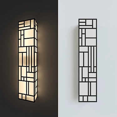 Cosmo Skyscraper Wall Lamp 3D model image 1 