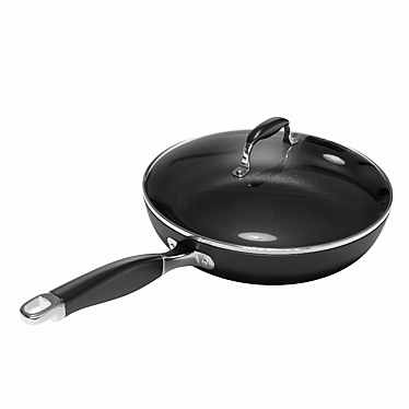 Calphalon Fry Pan: The Perfect T-Fal Replacement 3D model image 1 