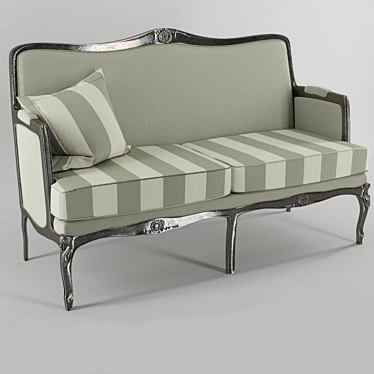 Title: Sleek Sevensedia Sofa 3D model image 1 