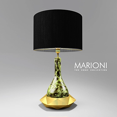 Graham Table Lamp by Marioni 3D model image 1 