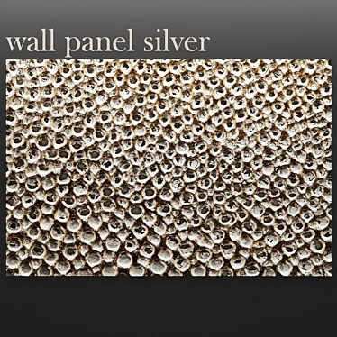 Title: 3D Wall Panel Decor - Customizable and Artisan-Crafted 3D model image 1 