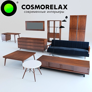 Stylish Furniture Collection: Sosmorelax 3D model image 1 