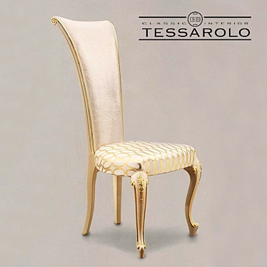 Tessarolo Classic Chair: Handcrafted Elegance for Your Home 3D model image 1 