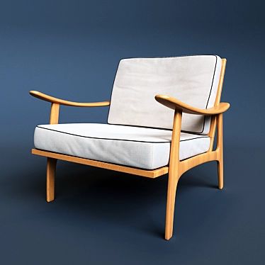 Architectural Visualization Armchair 3D model image 1 