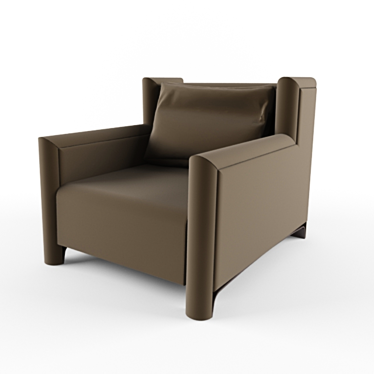 Elegant Promemoria Chair 3D model image 1 