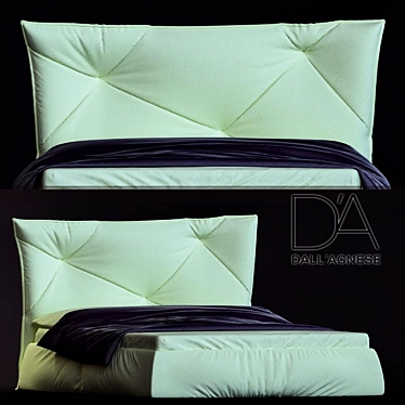 Modern Italian Magic Bed | Versatile and Stylish 3D model image 1 