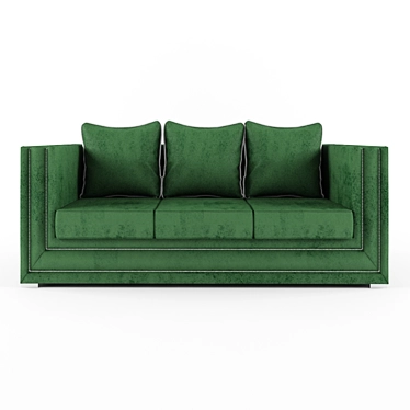 Homemotions Incognito Sofa with Pillows 3D model image 1 