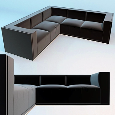 Cosmorelax "Norris" Sofa 3D model image 1 