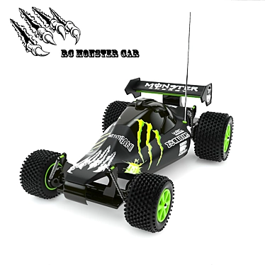 Beast RC Monster Car 3D model image 1 