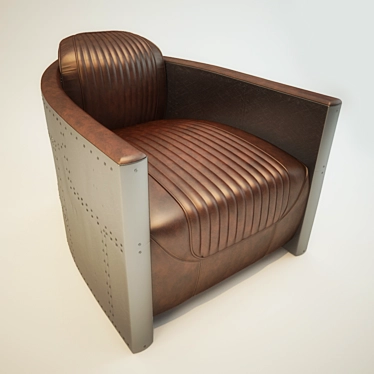 Airborne Elegance: Tomcat Armchair 3D model image 1 