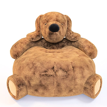 Cozy Critter Chair: Perfect for Dogs 3D model image 1 