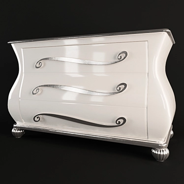 OLIVER Chest of Drawers: Giusti Portos, Elegant and Functional 3D model image 1 