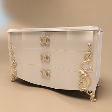 Carpanese Modern Dresser 3D model image 1 