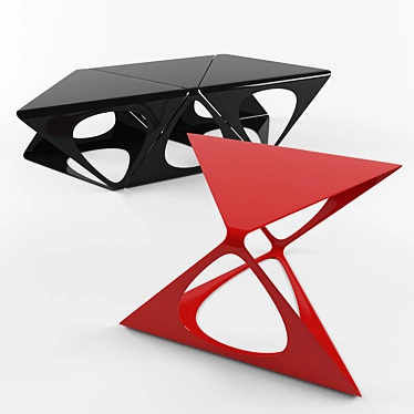 Segment Coffee Table 3D model image 1 