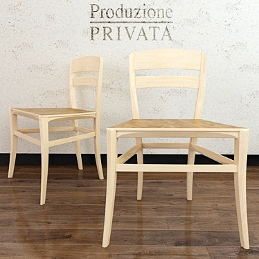 Italian Paesana Chair 2014 3D model image 1 
