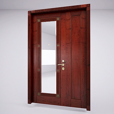 Guardian Entry Doors: Strong and Secure 3D model image 1 