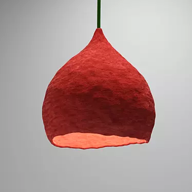 Large Avocado Lamp 3D model image 1 