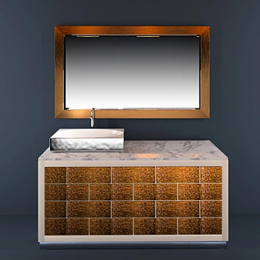 Milldue Ritz - Luxury Vanity Set 3D model image 1 
