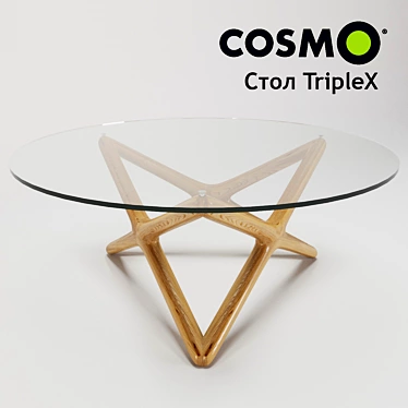 Versatile TripleX Table 3D model image 1 