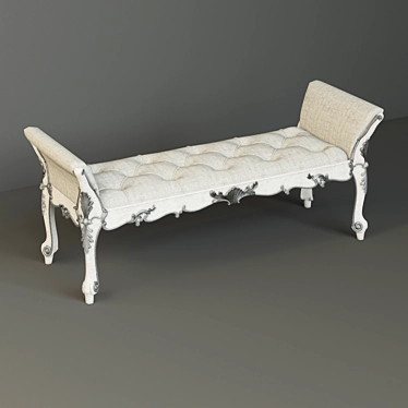 Elegant Silvano Grifoni Bench: Irenze Collection 3D model image 1 