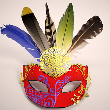 Carnival mask for the New Year
