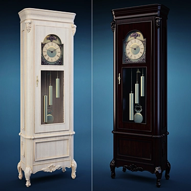 Benedetta Grandfather Clocks 3D model image 1 