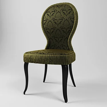 Modern Lazzoli Chair: Sleek Design 3D model image 1 