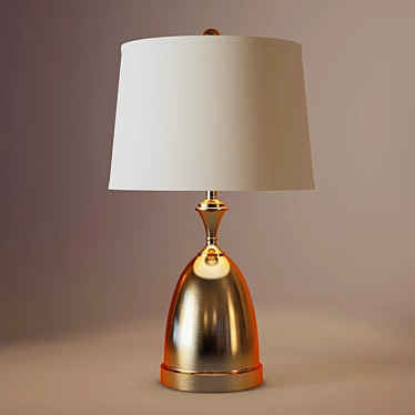 UTTERMOST Avella Table Lamp 3D model image 1 